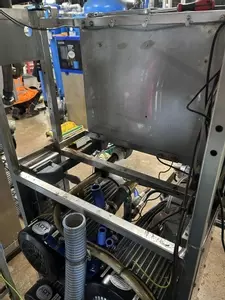 Leaking Water Tank on Nilfisk Delta Booster Multi-Pump System